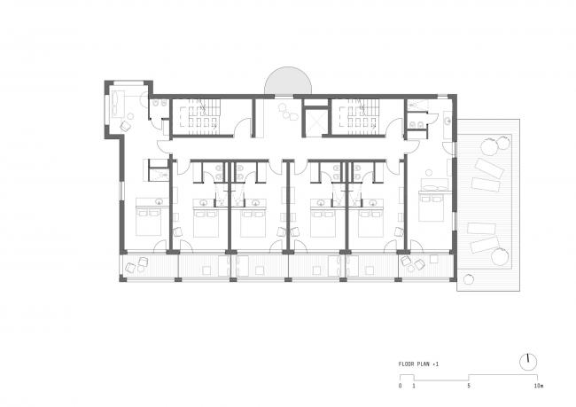 BIM建筑|源于新艺术活动灵感：意年夜利拱门旅店 / noa network of architecture