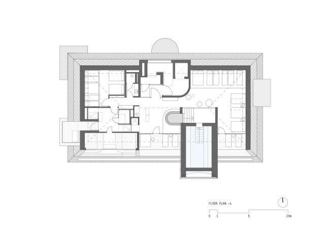 BIM建筑|源于新艺术活动灵感：意年夜利拱门旅店 / noa network of architecture