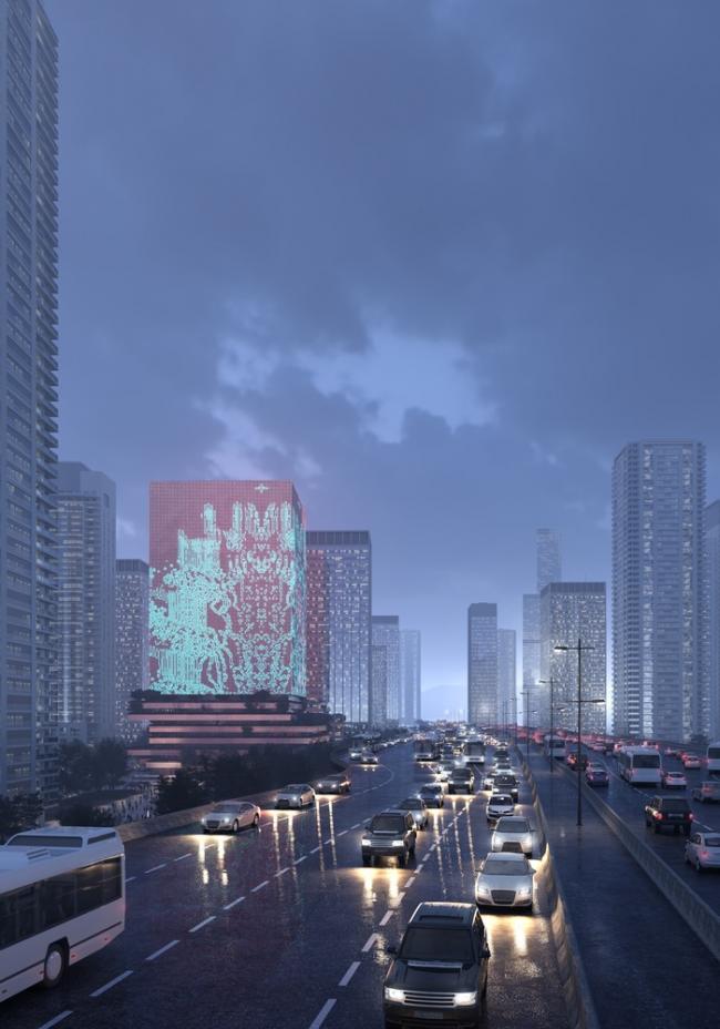 BIM建筑|Mecanoos 设计的“前海数据中间年夜楼”将成为深圳的数据灯塔