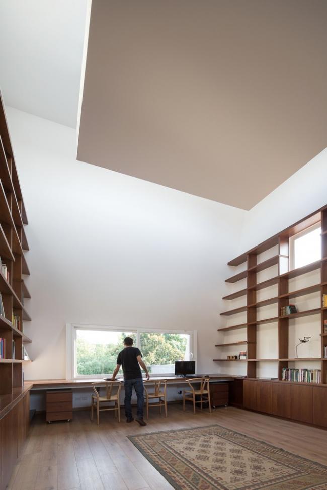 BIM建筑|仿若孩童随便散落的积木：智利天井室第