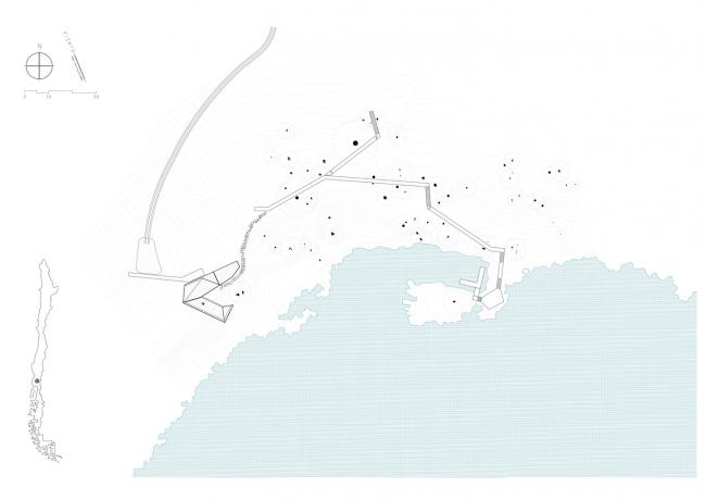 BIM建筑|轻触湖面，御风而立的排挤展厅/Aguilo +佩德拉萨