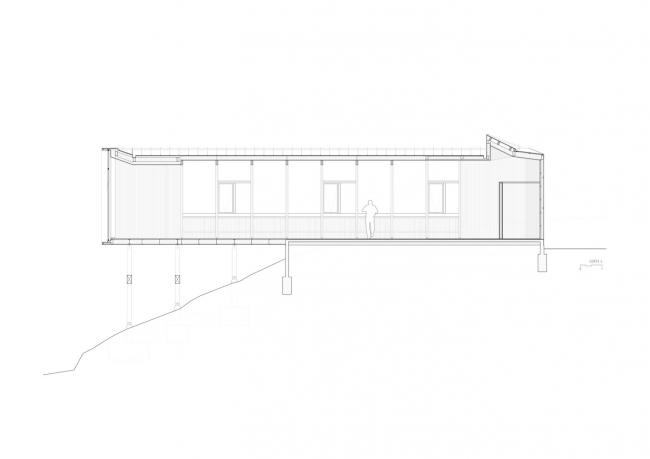 BIM建筑|轻触湖面，御风而立的排挤展厅/Aguilo +佩德拉萨