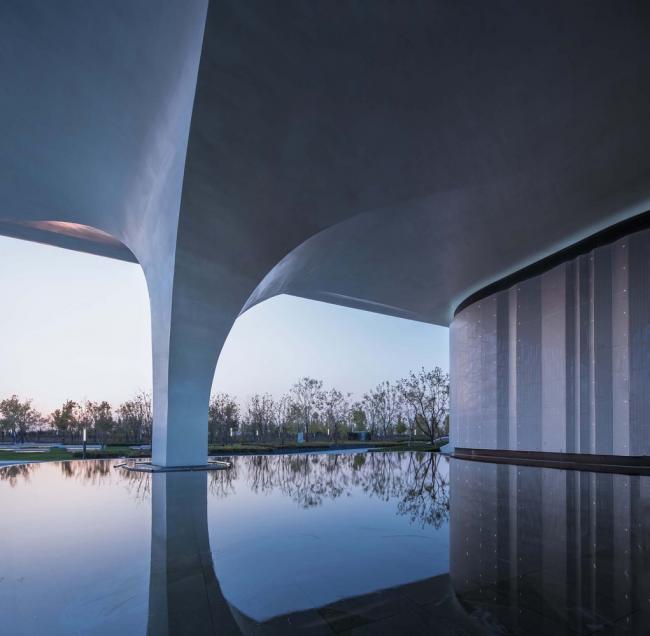 BIM建筑|绿城唐山蓝湾小镇生涯体验馆 / GOA 年夜象设计