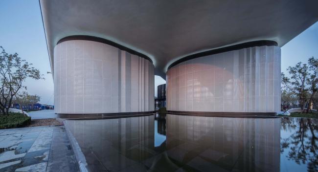 BIM建筑|绿城唐山蓝湾小镇生涯体验馆 / GOA 年夜象设计