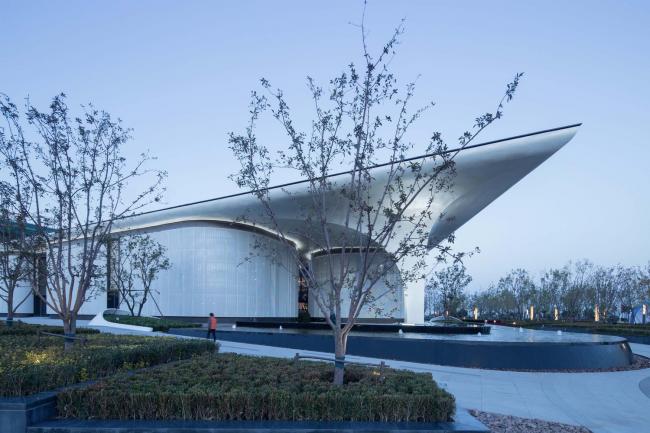 BIM建筑|绿城唐山蓝湾小镇生涯体验馆 / GOA 年夜象设计