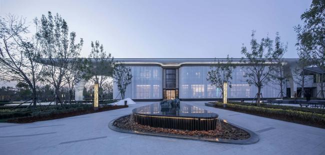 BIM建筑|绿城唐山蓝湾小镇生涯体验馆 / GOA 年夜象设计