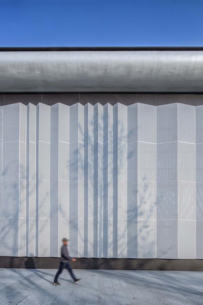 BIM建筑|绿城唐山蓝湾小镇生涯体验馆 / GOA 年夜象设计