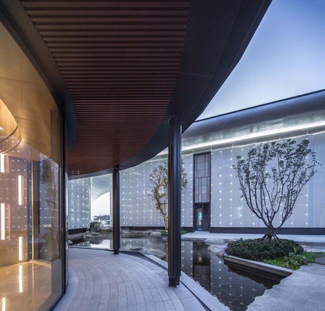 BIM建筑|绿城唐山蓝湾小镇生涯体验馆 / GOA 年夜象设计