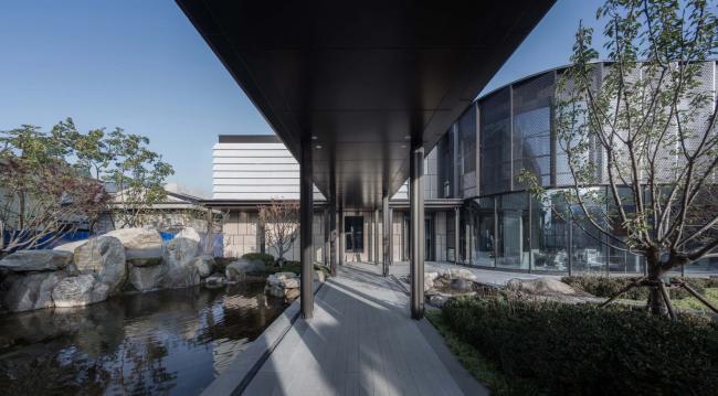 BIM建筑|绿城唐山蓝湾小镇生涯体验馆 / GOA 年夜象设计