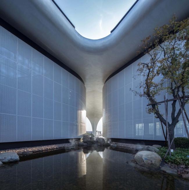 BIM建筑|绿城唐山蓝湾小镇生涯体验馆 / GOA 年夜象设计