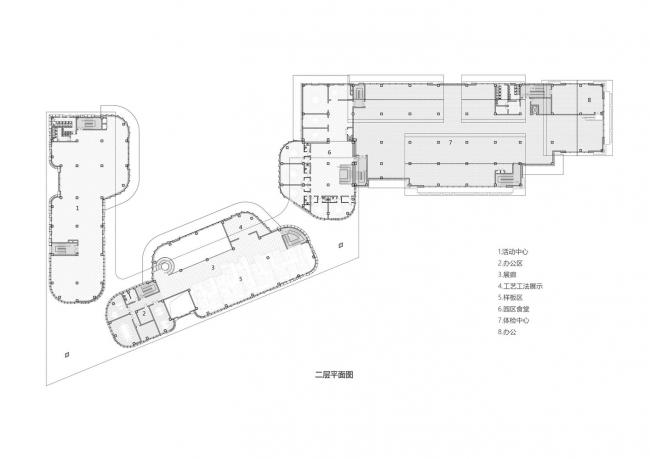 BIM建筑|绿城唐山蓝湾小镇生涯体验馆 / GOA 年夜象设计