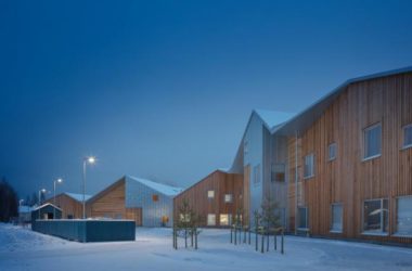 BIM建筑|空间机动的芬兰“谷仓”幼儿园-BIM建筑网