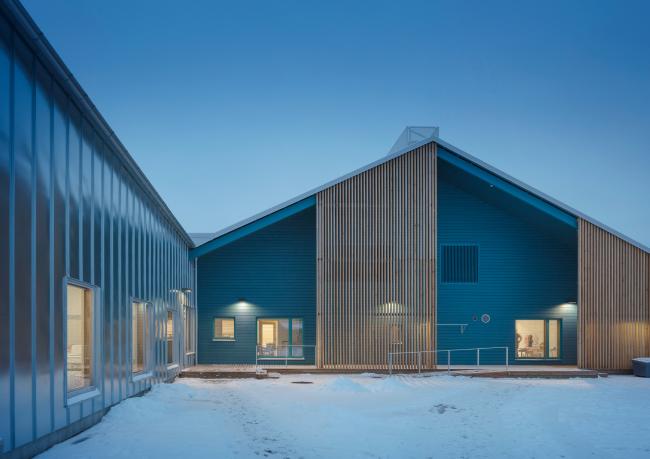 BIM建筑|空间机动的芬兰“谷仓”幼儿园