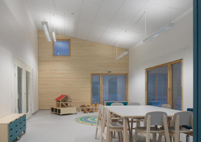 BIM建筑|空间机动的芬兰“谷仓”幼儿园