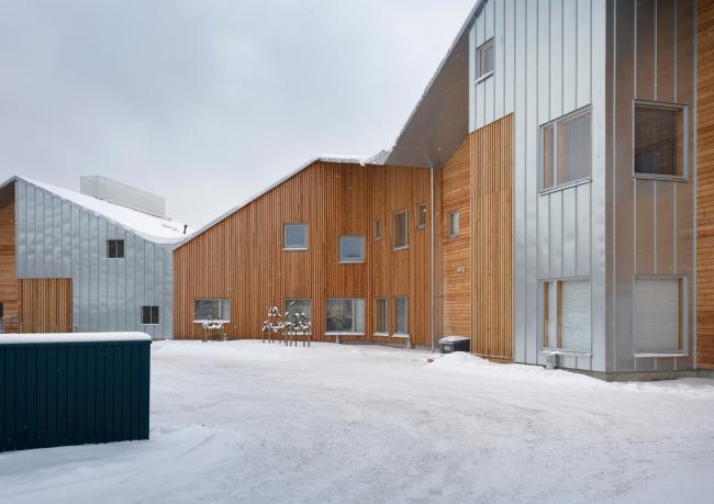 BIM建筑|空间机动的芬兰“谷仓”幼儿园