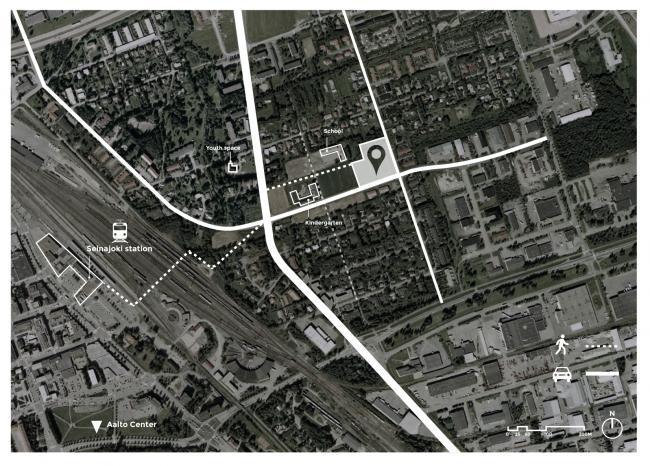 BIM建筑|空间机动的芬兰“谷仓”幼儿园