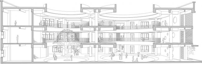 BIM建筑|厦门 / 孩子们在敞亮流利的中庭内肆意地奔驰 —— 新南幼儿园