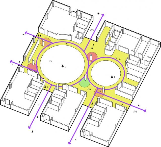 BIM建筑|厦门 / 孩子们在敞亮流利的中庭内肆意地奔驰 —— 新南幼儿园