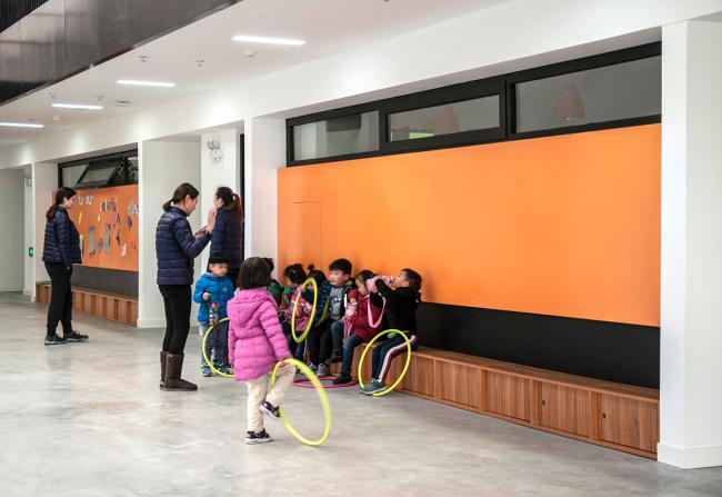 BIM建筑|莱佛士幼儿园及早教中间 / 空格建筑