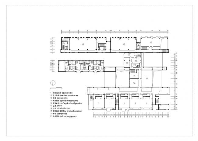 BIM建筑|莱佛士幼儿园及早教中间 / 空格建筑