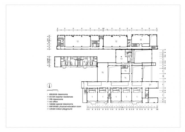 BIM建筑|莱佛士幼儿园及早教中间 / 空格建筑