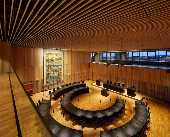 BIM建筑|小镇水晶市政厅 / Henning Larsen