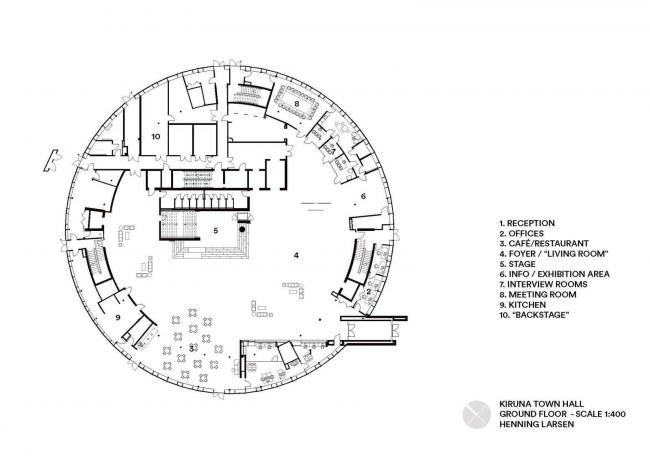 BIM建筑|小镇水晶市政厅 / Henning Larsen