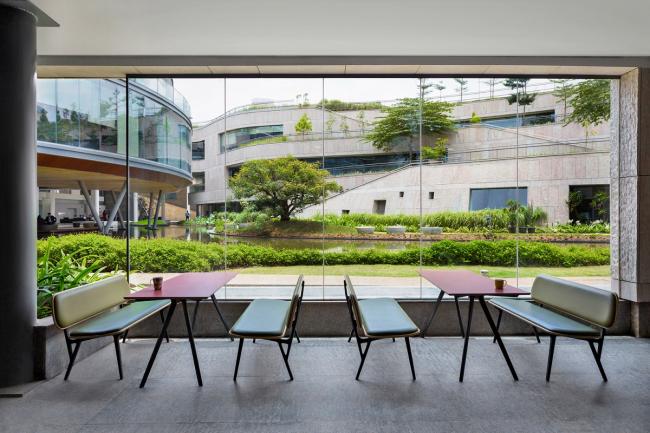 BIM建筑|仿若身处绿色稻田办公，科技彰显天然气力的泰坦办公中间