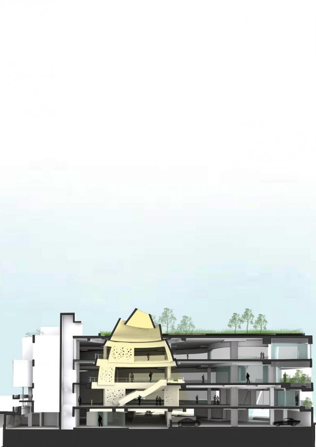 BIM建筑|仿若身处绿色稻田办公，科技彰显天然气力的泰坦办公中间