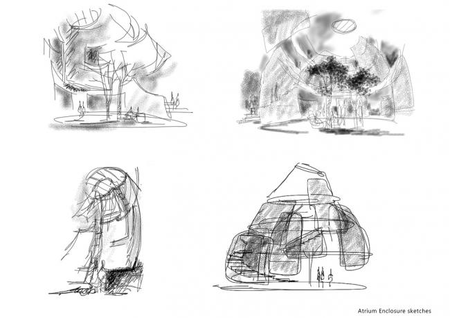 BIM建筑|仿若身处绿色稻田办公，科技彰显天然气力的泰坦办公中间