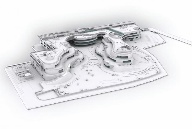 BIM建筑|仿若身处绿色稻田办公，科技彰显天然气力的泰坦办公中间