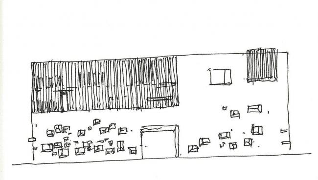 BIM建筑|运动丰盛多样的片子小城：韩国明影片公司坡州年夜楼 / 履露斋