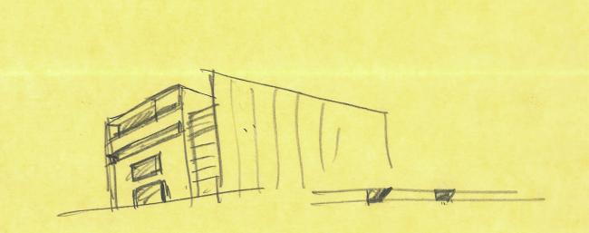 BIM建筑|运动丰盛多样的片子小城：韩国明影片公司坡州年夜楼 / 履露斋