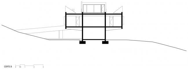 BIM建筑|坐在卧室远望海边无垠的蔚蓝 / 智利绝壁室第
