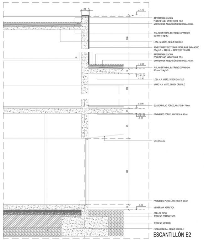 BIM建筑|坐在卧室远望海边无垠的蔚蓝 / 智利绝壁室第