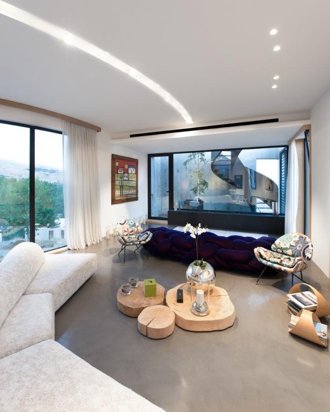 BIM建筑|冬可远不雅雪山夏时游水游玩的黎巴嫩四时室第