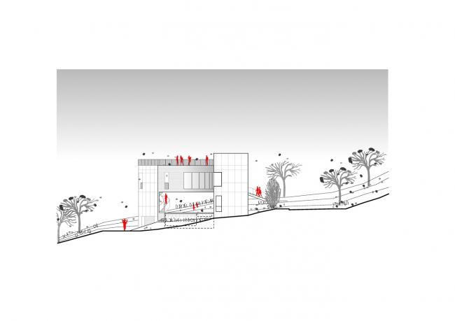 BIM建筑|冬可远不雅雪山夏时游水游玩的黎巴嫩四时室第