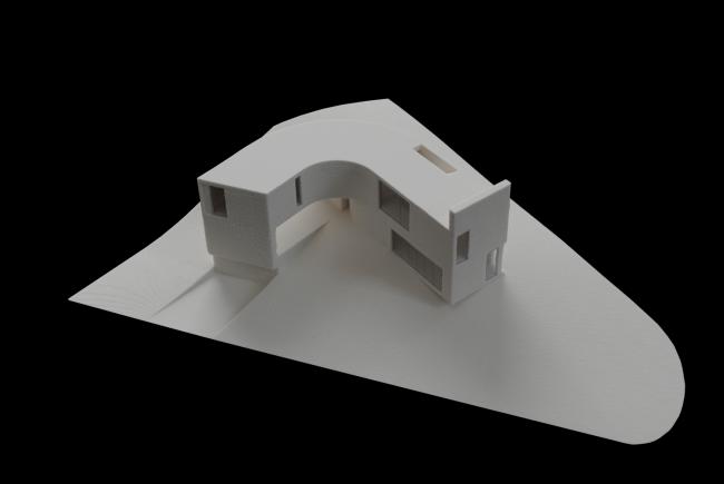 BIM建筑|冬可远不雅雪山夏时游水游玩的黎巴嫩四时室第