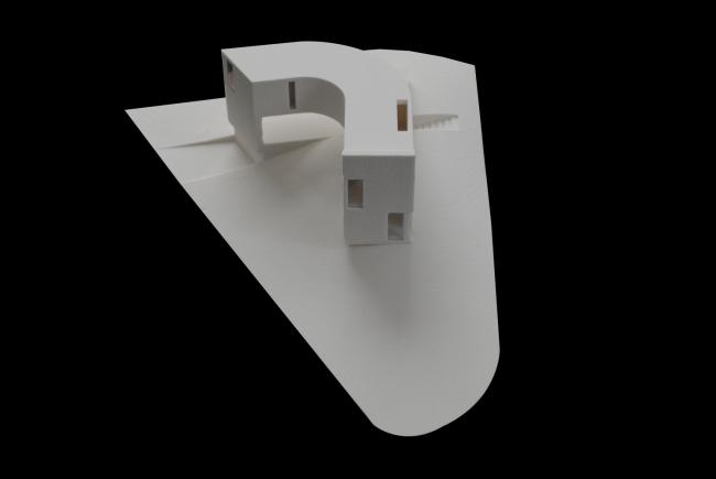 BIM建筑|冬可远不雅雪山夏时游水游玩的黎巴嫩四时室第