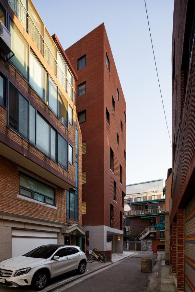 BIM建筑|用红砖砌造的宏大漏斗：3/1室第