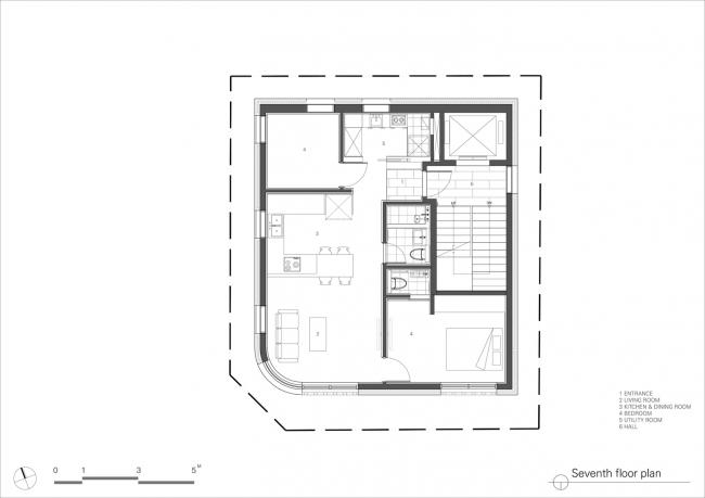 BIM建筑|用红砖砌造的宏大漏斗：3/1室第