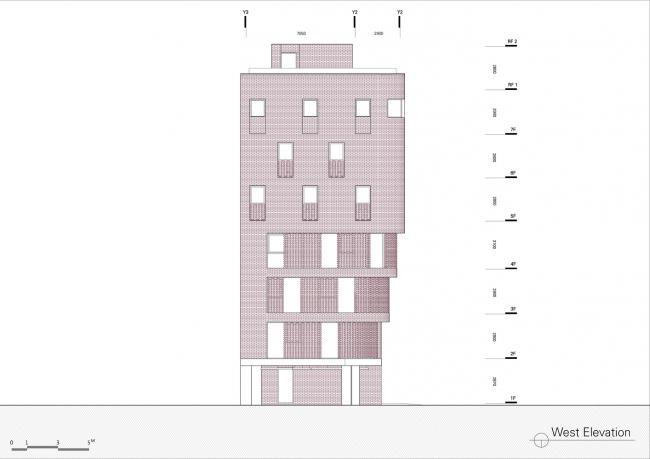 BIM建筑|用红砖砌造的宏大漏斗：3/1室第