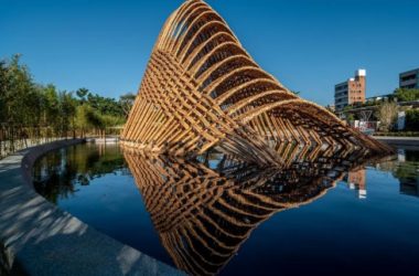 BIM建筑|似山脉更似殿堂，天然性与典礼感并存的台湾竹之亭-BIM建筑网