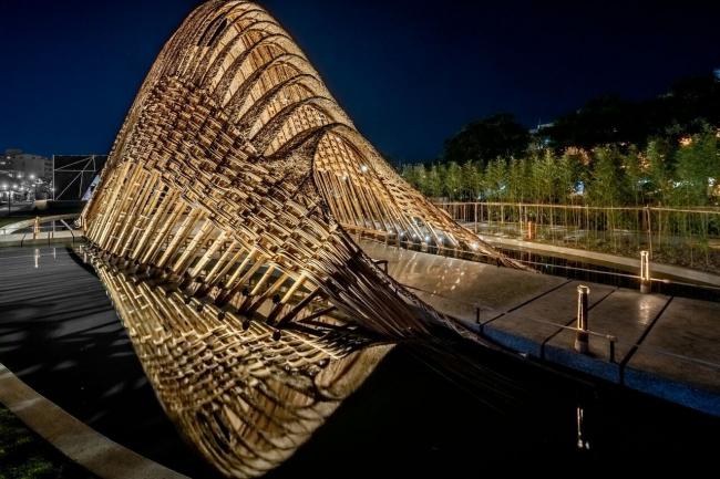 BIM建筑|似山脉更似殿堂，天然性与典礼感并存的台湾竹之亭