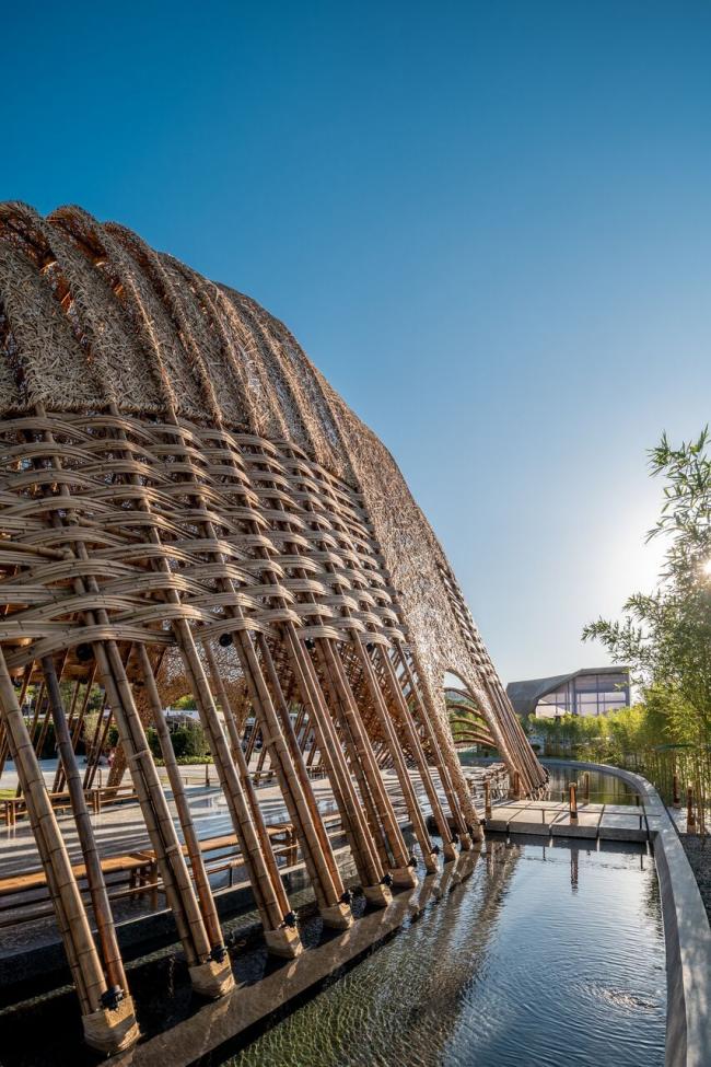 BIM建筑|似山脉更似殿堂，天然性与典礼感并存的台湾竹之亭