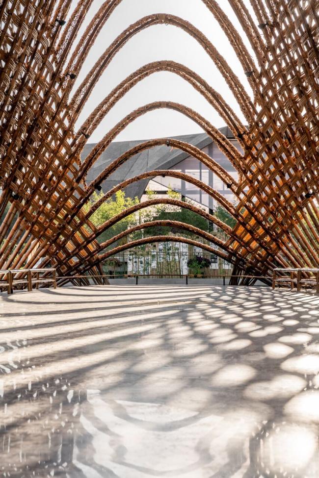 BIM建筑|似山脉更似殿堂，天然性与典礼感并存的台湾竹之亭