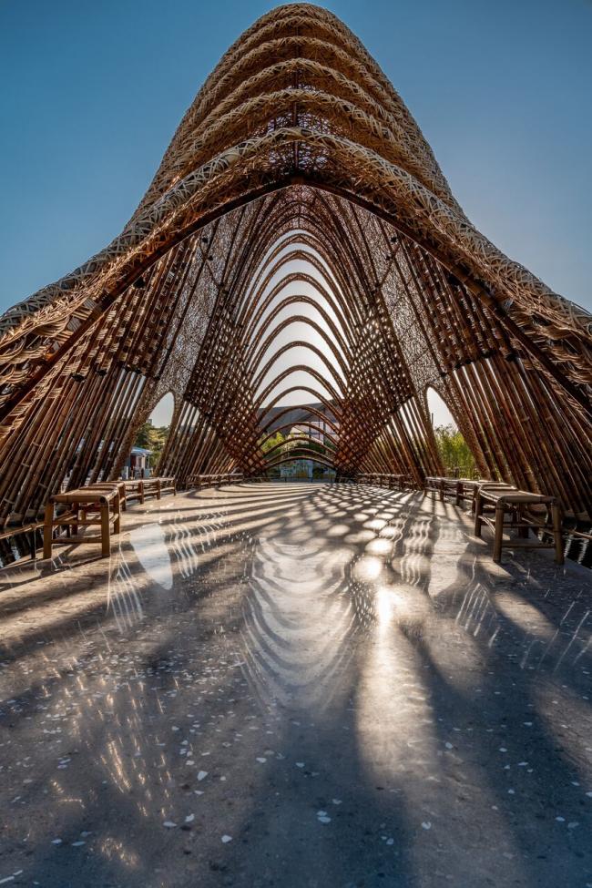 BIM建筑|似山脉更似殿堂，天然性与典礼感并存的台湾竹之亭