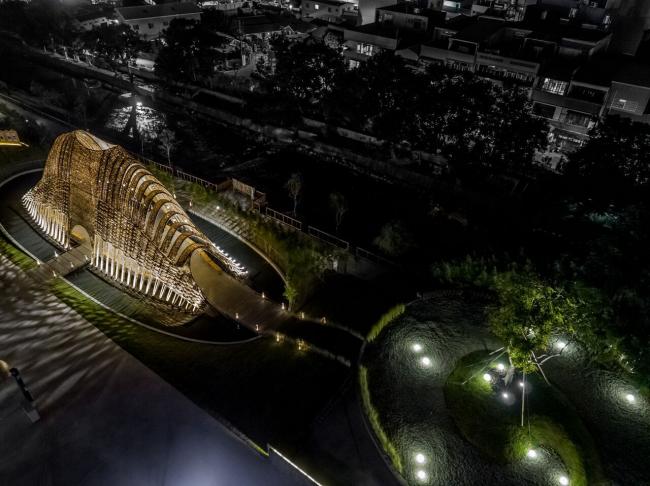 BIM建筑|似山脉更似殿堂，天然性与典礼感并存的台湾竹之亭