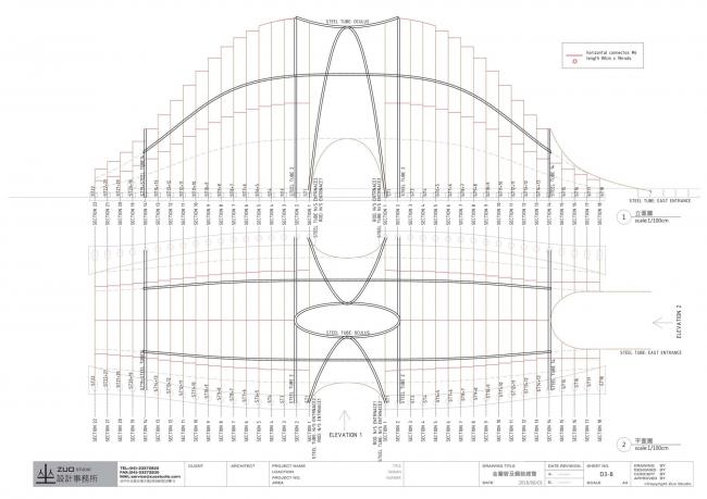 BIM建筑|似山脉更似殿堂，天然性与典礼感并存的台湾竹之亭