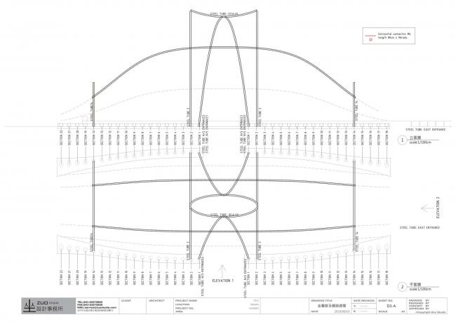 BIM建筑|似山脉更似殿堂，天然性与典礼感并存的台湾竹之亭